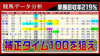 【競馬データ分析】こんなカンタンな方法で、単勝回収率219％