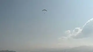 #Winch Launch during #paramotoring training at the #Brahmaputra River#Nov.2025