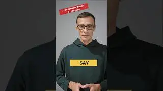 Устойчивые фразы с глаголом SAY #английский #englishspeaking #english #englishteacher