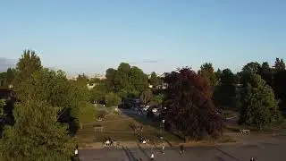 Test run with Drone in Kitsilano beach