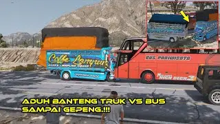 SUPIR TRUK BAR BAR BERAKHIR KECELAKAAN