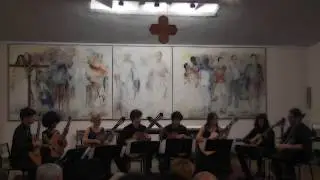 EGN - Sinfonia de la Cantate BWV 106 - Actus Tragicus - Ensemble de guitares du CNRR de Nice