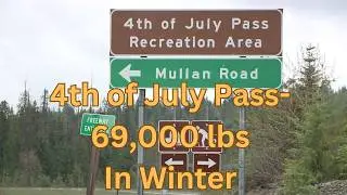 4th of July Pass Revealed: From Native Trails to Modern Trucking in Winter