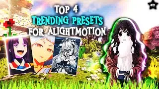 TRENDING ANIME EDIT PRESETS [XML+ AUDIO ] |[INSTAGRAM AND TIKTOK FORMAT]| ALIGHTMOTION📱