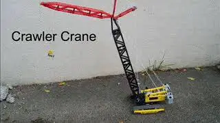 Lego Technic - Crawler Crane lego by Nico71