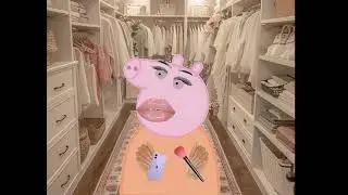 Peppa get best and mommy big Peppa the porky pig pens money from mom's card and got in heaven