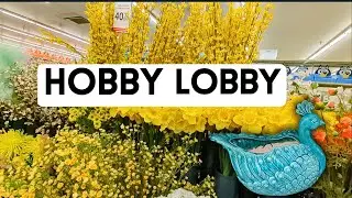 Hobby Lobby Newest Spring Decor!  Garden and Patio, florals and more!