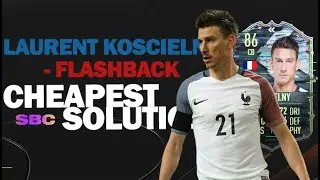 FIFA 21 - 86 RATED LAURENT KOSCIELNY FLASHBACK SBC CHEAPEST SOLUTION / MINI REVIEW #FIFA21 #SBC