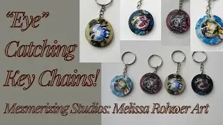 &ldquo;Eye&rdquo; Catching Key Chains! Timelapse of a spooky 👻 whimsical accessory in the making 🖼️