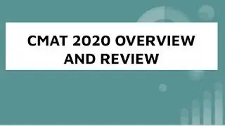 CMAT 2020 OVERVIEW