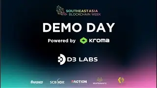 SEABW2024 Demo Day | Final Pitch - D3 Labs