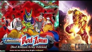 BATTLE OF WITTS DESTROYS RED ZONE CELL MAX!! (DBZ: Dokkan Battle)