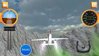 Airplane Pilot Flight - City Airplane Pilot Flight - Non Combat Flying Simulator