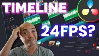 Как использовать разные частоты кадров и разрешения в Davinci Resolve | Настройки временной шкалы...