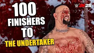 WWE 2K25 : 100 Finishers To The Undertaker