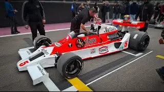 Silverstone grid walk for the Masters Racing Legends (Historic F1) 2024
