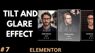 Elementor 3D Tilt & Glare Effect 2024 I WordPress & Elementor Tutorial for Beginners