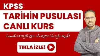 İsmail ADIG&Uuml;ZEL İle TARİHİN PUSULASI CANLI KURS!