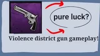 Violence district gun gameplay (w/ crosshair)