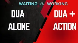 Dua & Effort | The Secret to Real Change #Islam #IslamicMindset#SelfImprovement #IslamicProductivity