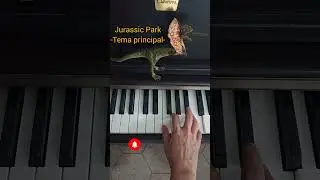 Jurassic Park 😃 -Tutoriales divertidos para PIANO-😉🎹 #piano #jurassicworld