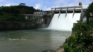 Vid 357 - Awesome beauty of the Bhadra dam  & its vast Backwaters