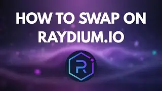 How to use Raydium.io to Swap Tokens on Solana | How to Swap on Raydium 2025