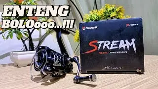 Entengnya Seasir STREAM #reel #casting #ultralight #seasir #ringan #reelpancing #spining