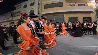 MONFORTE DEL CID -Moros y Cristianos 2025- CONTRABANDISTAS. Entrega de Bandera