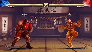 Балрог против Дхалсима (самый сложный уровень) - Street Fighter 5. | Эпическая битва