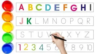 Alphabet Song A to Z + Counting 1 to 10 | Learn ABC & Numbers | YouTube Kids Video