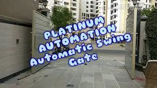 Smartphone Operated Swing Gate / PLATINUM AUTOMATION / Motorised Bungalow Gate
