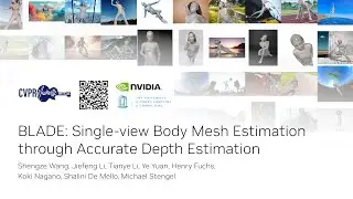 (CVPR 2025) BLADE: Single-view Body Mesh Estimation through Accurate Depth Estimation