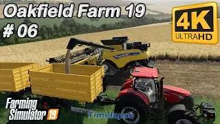 Oakfield Farm 19 | Покупка нового комбайна. Сбор сои и рапса | FS19 TimeLapse #06 | 4K