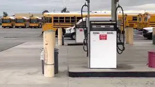 Rialto school bus yard