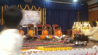 Raga Bageshri by Shivatejas and friends at Ganayogi music academy 10th anniversary function 