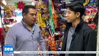 Atalo Mata deja la reporteada para ser encargado de tienda por un d&iacute;a | Noticias con Francisco Zea