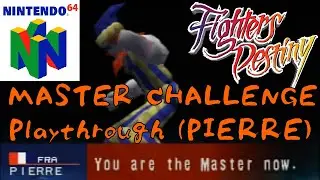 Fighters Destiny (Nintendo 64) - PIERRE Playthrough [MASTER CHALLENGE]