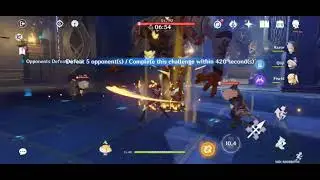 Nubia Play 5G Test ft Domain Petra || Zhongli sub Dps, Razor C6 Full Dps ||