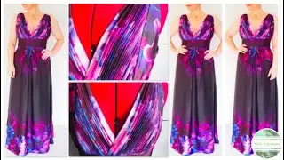 The Making of my Full Length Formal Dress with Pleat Detail
