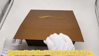 Custom Satin-Lined Boxes for Wigs 😍&ndash; Minimum Order 200 Pieces👏