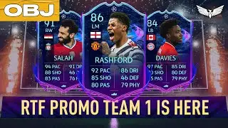 NEW RTTF PROMO CARDS - 6PM CONTENT - FIFA 21 Ultimate Team - ROAD TO THE FINAL RASHFORD, SALAH & CO