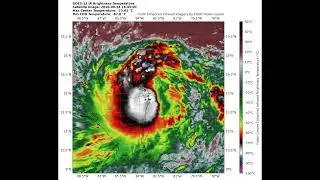Tropical Storm Matthew (2010) GOES-13 FozIR Satellite Imagery