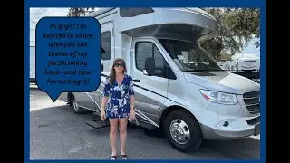 Автор и блогер блога Matt's RV Reviews Андреа Фоксрофт: Тема моей книги и то, как я её пишу!