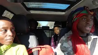 taking her to her new school