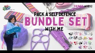 Ultimate Self-Defense Keychain Set with Taser and Pepper Spray | Keychain SA