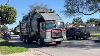 Athens Services Front Loader Trash Truck #934 Autocar ACX