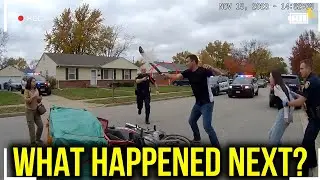 Bodycam: A Machete Attack Escalates Into Police Chase &mdash; Then Disaster