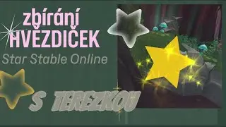 Sb&iacute;r&aacute;n&iacute; hvězdiček v wildwoods Star Stable Online⭐💫🐎🌳🪵