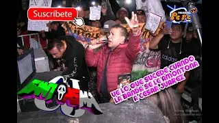 VE LO QUE SUCEDE CUANDO LA BANDA DE BONILLA RECIBE A CESAR JUAREZ SONIDO FANTASMA 👻😱😱😱